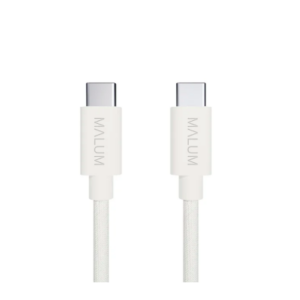 Kabel USB-C > USB-C 1m - PREMIUM (bílý)