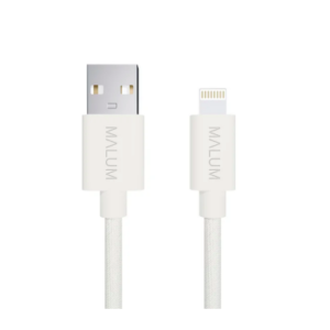Kabel USB-A > Lightning 1m - PREMIUM (bílý)